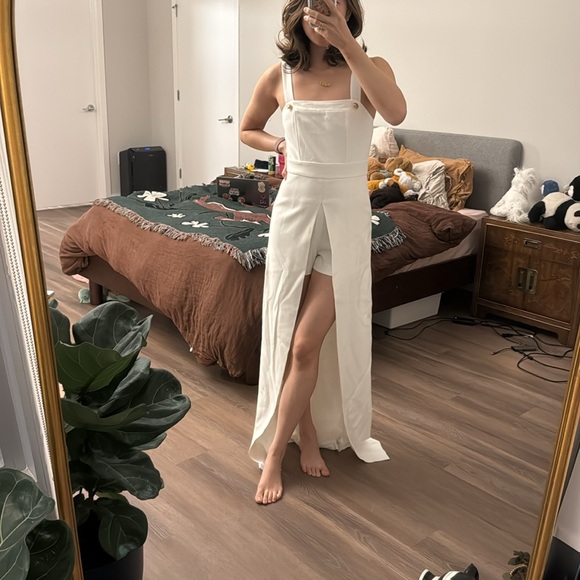 NWT Alice and Olivia high low romper dress - Picture 2 of 13